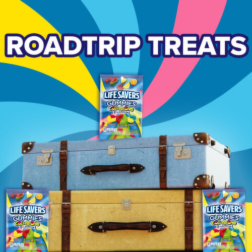 Life Savers LIFE SAVERS Gummy Candy, Collisions, 7 oz Bag