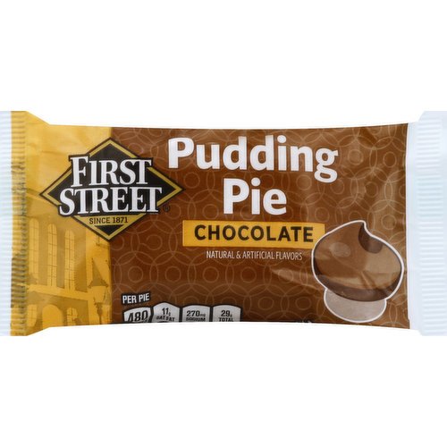 First Street Pudding Pie, Chocolate