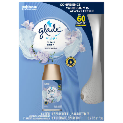 Glade Automatic Spray, Clean Linen