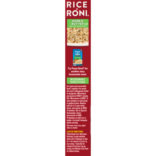 Rice-A-Roni Herb & Butter Flavor Rice