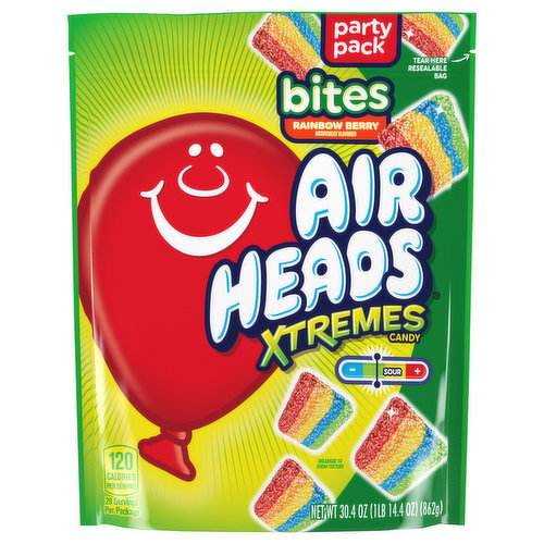 AirHeads Candy, Rainbow Berry, Bites, Xtremes, Party Pack