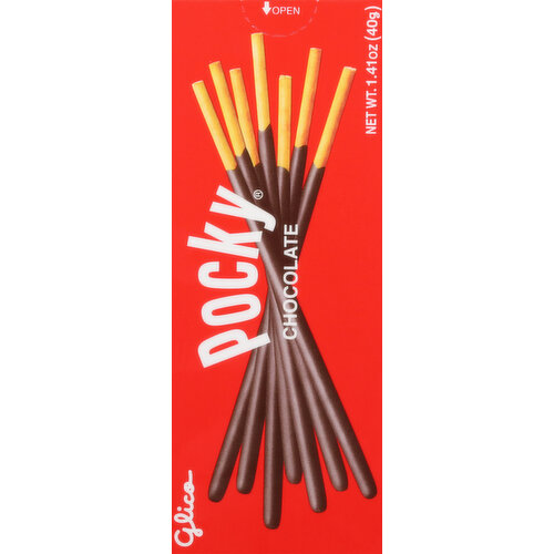 Pocky Biscuit Sticks, Chocolate, Chocolate Cream Covered