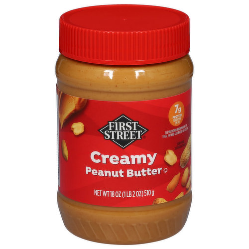 First Street Peanut Butter, Creamy