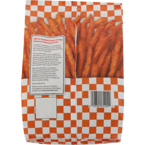 Checkers/Rally's Seasoned Fries, Sweet Potato