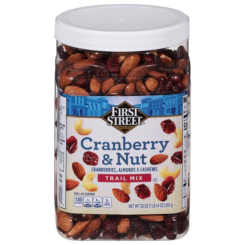 First Street Trail Mix, Cranberry & Nut