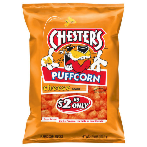 Chester's Puffcorn, Cheese Flavored