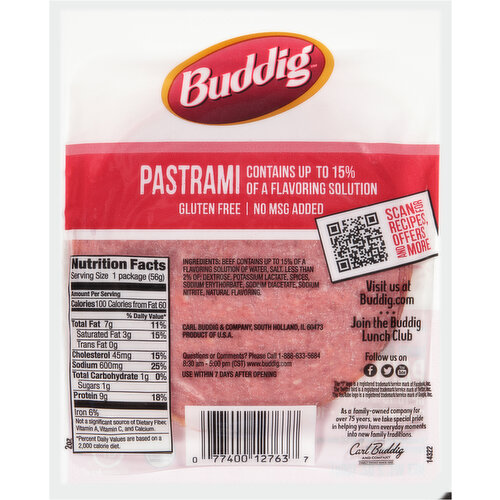 Buddig Pastrami