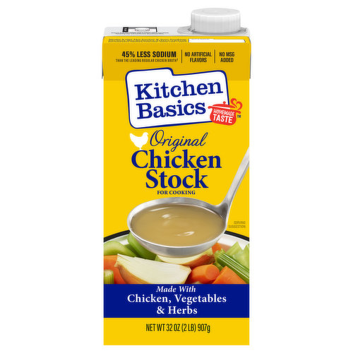 Kitchen Basics Stock, Original, Chicken