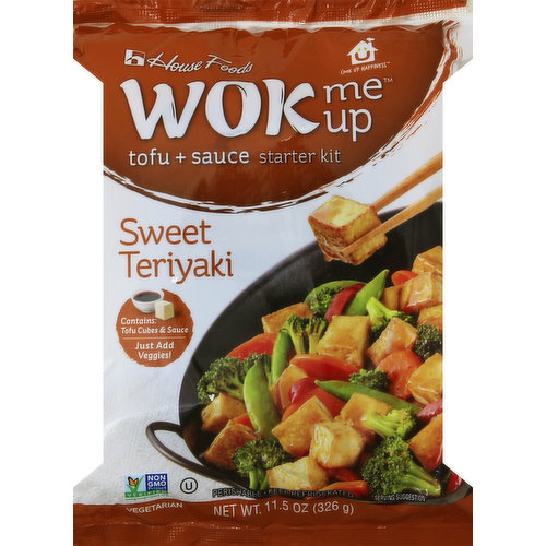 House Foods Tofu + Sauce Starter Kit, Sweet Teriyaki