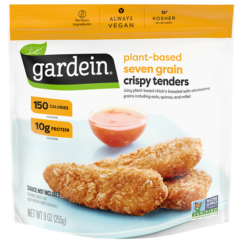 Gardein Vegan Frozen Seven Grain Crispy Plant-Based Chick'n Tenders