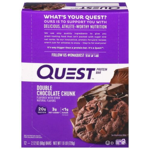 Quest Protein Bar, Double Chocolate Chunk