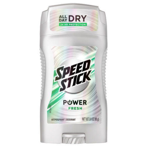 Mennen Speed Stick Men's Antiperspirant Deodorant, Power Fresh