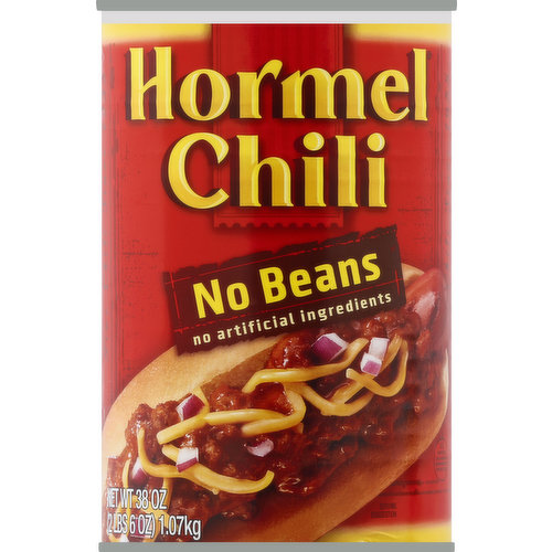 Hormel Chili, No Beans