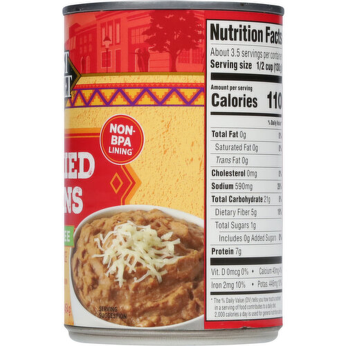 First Street Fat Free Refried Beans