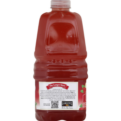 Langers Lemonade, Raspberry