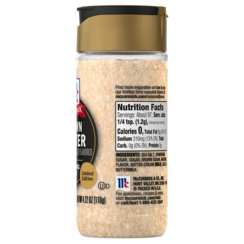 McCormick Brown Butter Finishing Salt