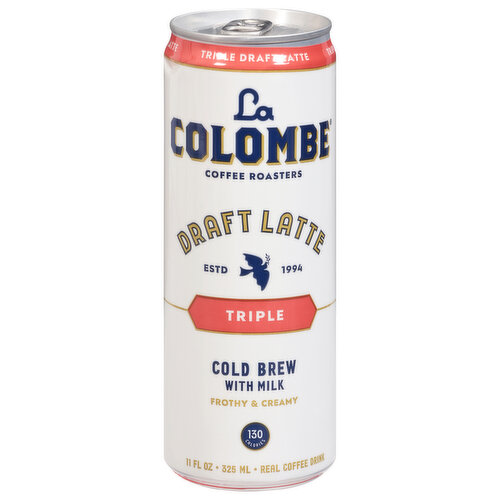 La Colombe Coffee, Cold Brew, Draft Latte, Triple