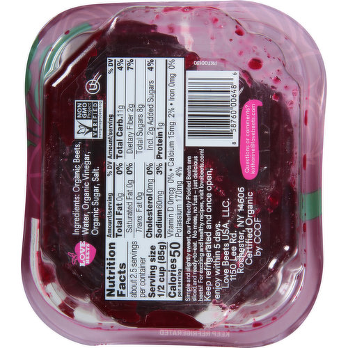 Love Beets Beets, Sliced