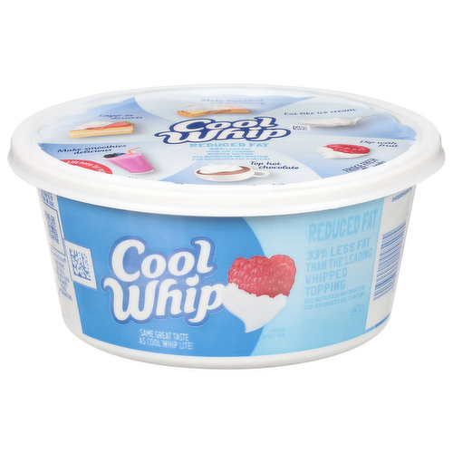 Cool Whip Whipped Topping, Reduced Fat
