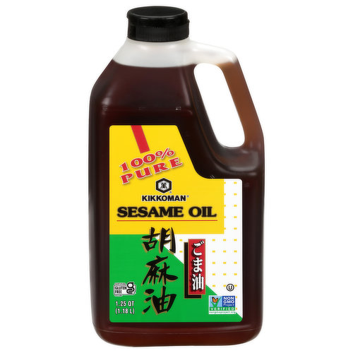 Kikkoman Sesame Oil, 100% Pure