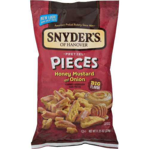 Snyder's of Hanover Pretzel Pieces, Honey Mustard and Onion