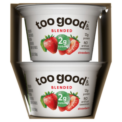 Too Good & Co. Blended Strawberry Yogurt