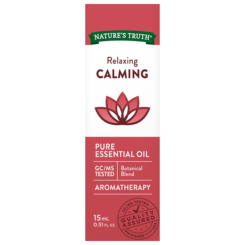Nature's Truth Essential Oil, Pure, Calming, Relaxing, Botanical Blend