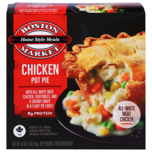Boston Market Pot Pie, Chicken
