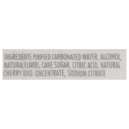 White Claw Black Cherry