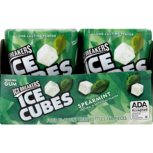 Ice Breakers Gum, Sugar Free, Spearmint Smart & Final