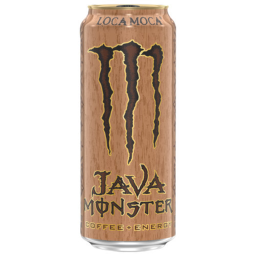 Java Monster Energy Drink, Loca Moca, Coffee + Energy