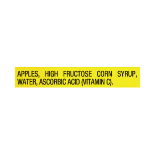 Mott's Applesauce, Apple