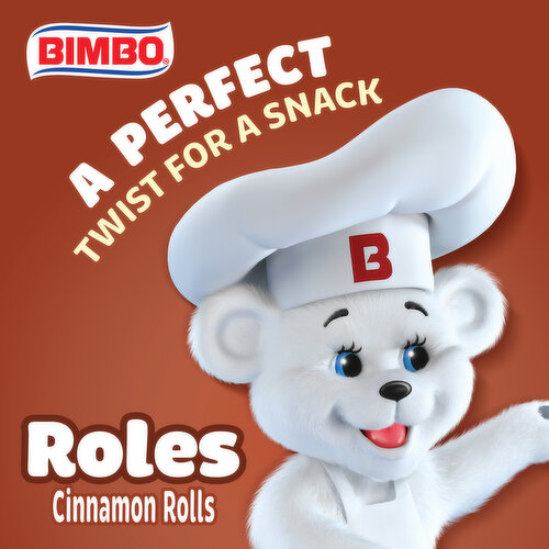Bimbo Raisin Cinnamon Rolls, Twin Pack, 2 count, 4.23 oz
