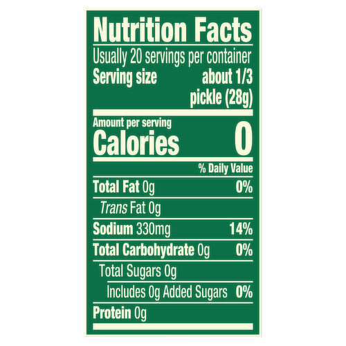 Claussen Wholes Kosher Dill