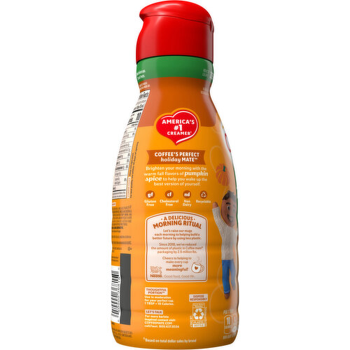 Coffee-Mate Zero Sugar Non-Dairy Pumpkin Spice Creamer