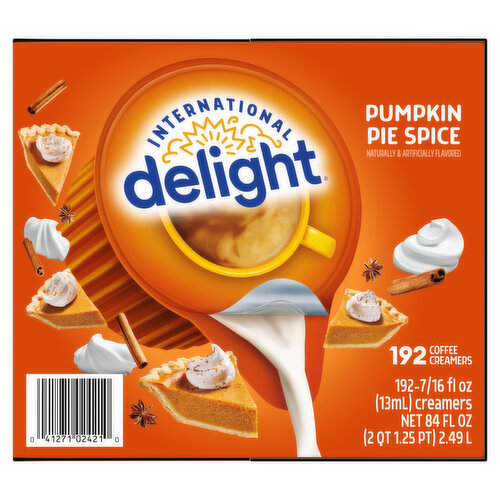 International Delight Creamer Singles, Pumpkin Pie Spice
