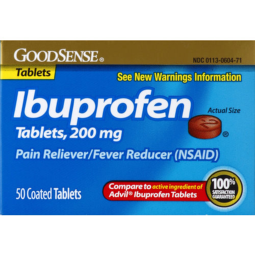 Good Sense Ibuprofen, 200 mg, Tablets