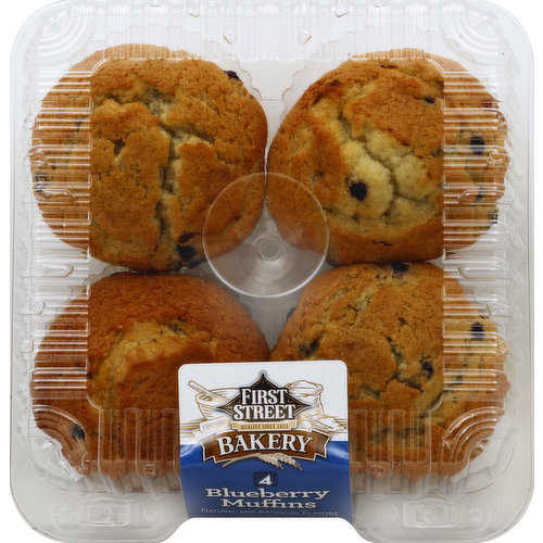 First Street Muffins, Blueberry