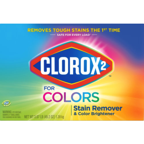 Clorox 2 Stain Remover & Color Brightener, for Colors