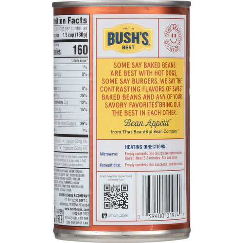 Bush's Best Country Style Baked Beans
