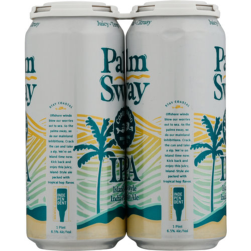 Coronado Brewing Co. Beer, IPA, Palm Sway