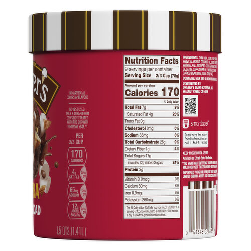 Dreyer's Extra Rocky Road Ice Cream
