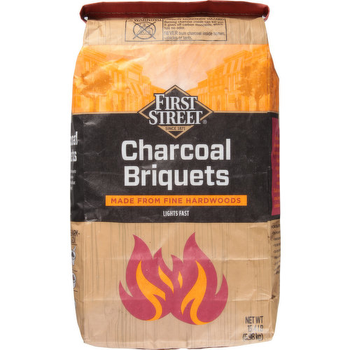 First Street Charcoal Briquets