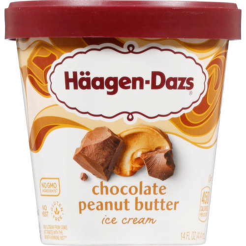 Haagen-Dazs Ice Cream, Chocolate Peanut Butter
