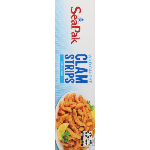 SeaPak Golden Crispy Wild Caught Clam Strips
