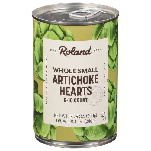 Roland Artichoke Hearts, Whole, Small