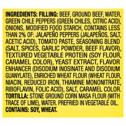 Jose Ole Double Stuffed Beef Taquitos