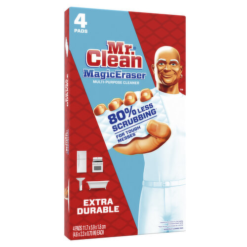 Mr. Clean Magic Eraser Extra Durable Scrubber, Cleaning Pad