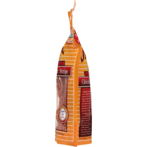 Smokehouse Dog Treats, Chicken Breast Strips