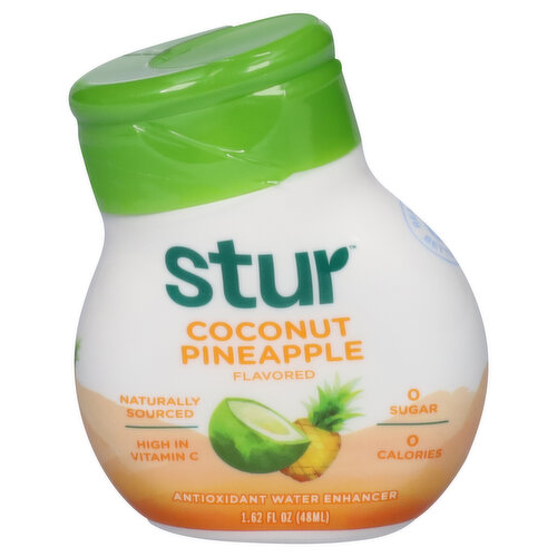 Stur Water Enhancer, Antioxidant, Coconut Pineapple Flavored